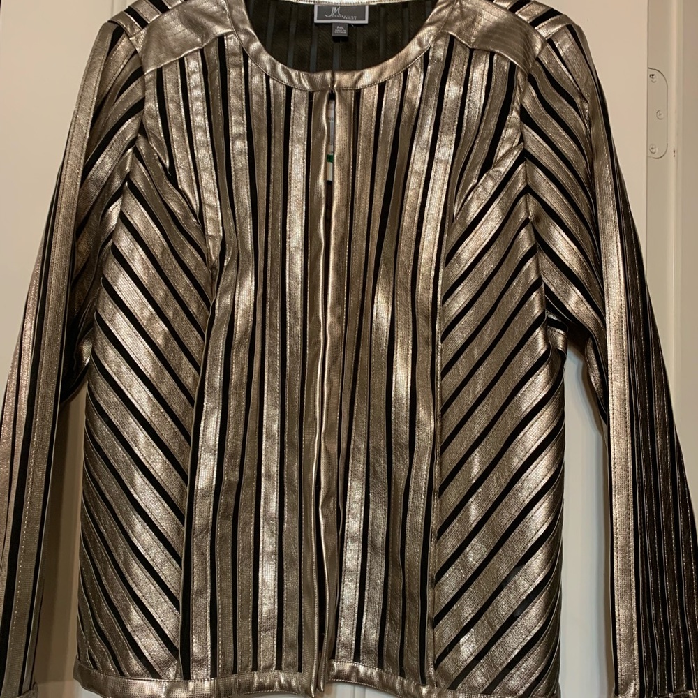Black and gold jacket